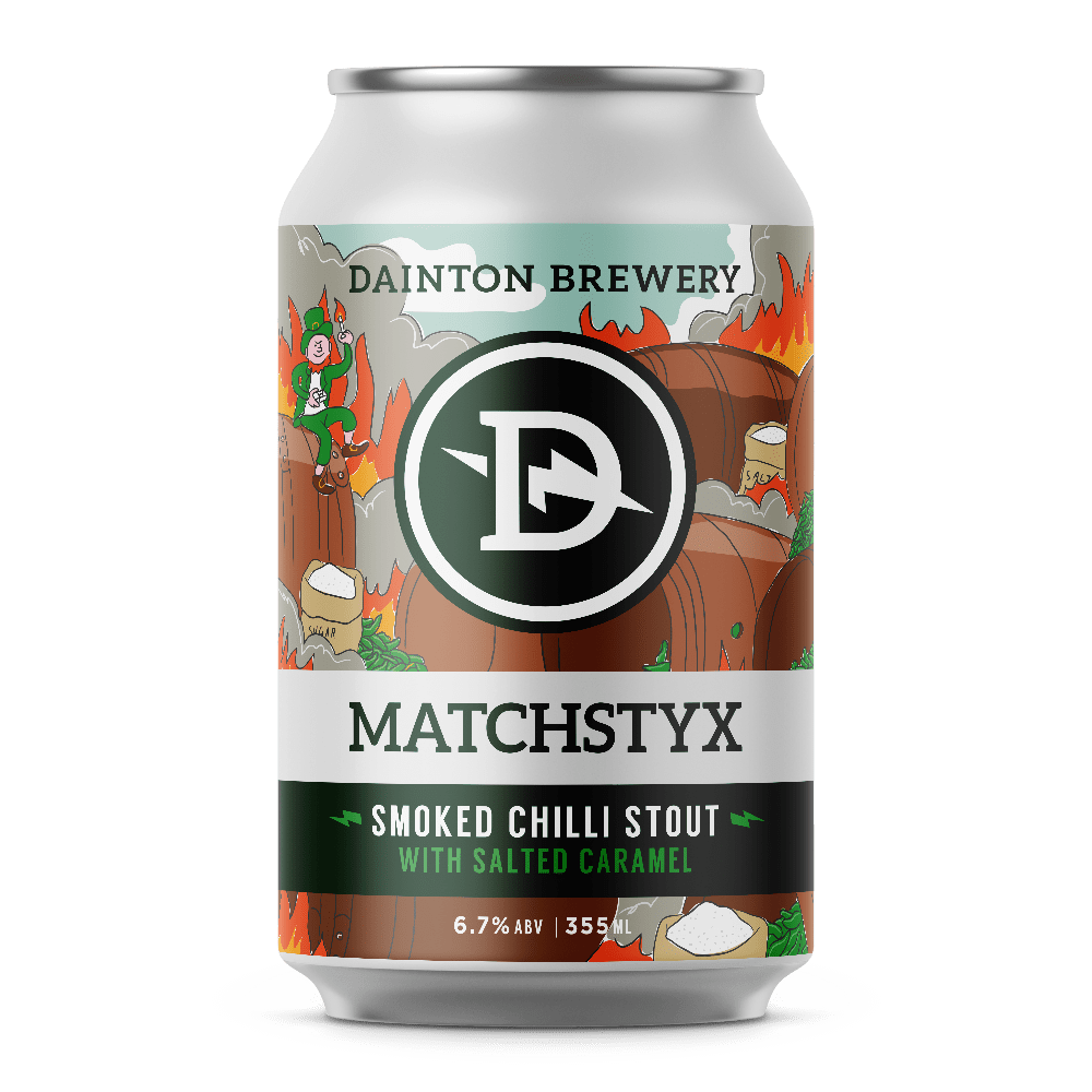 Dainton Brewery Matchstyx Smoked Chilli Stout with Salted Caramel