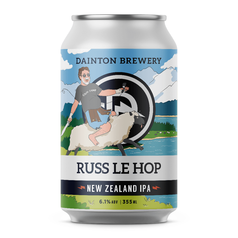 Dainton Brewery Russ Le Hop New Zealand IPA