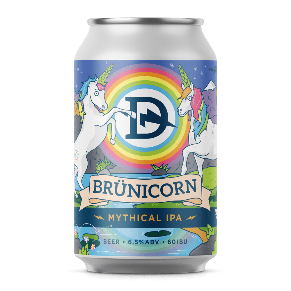 Brünicorn Hazy IPA Can