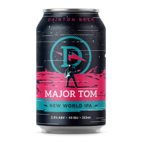 Major Tom Printed Can