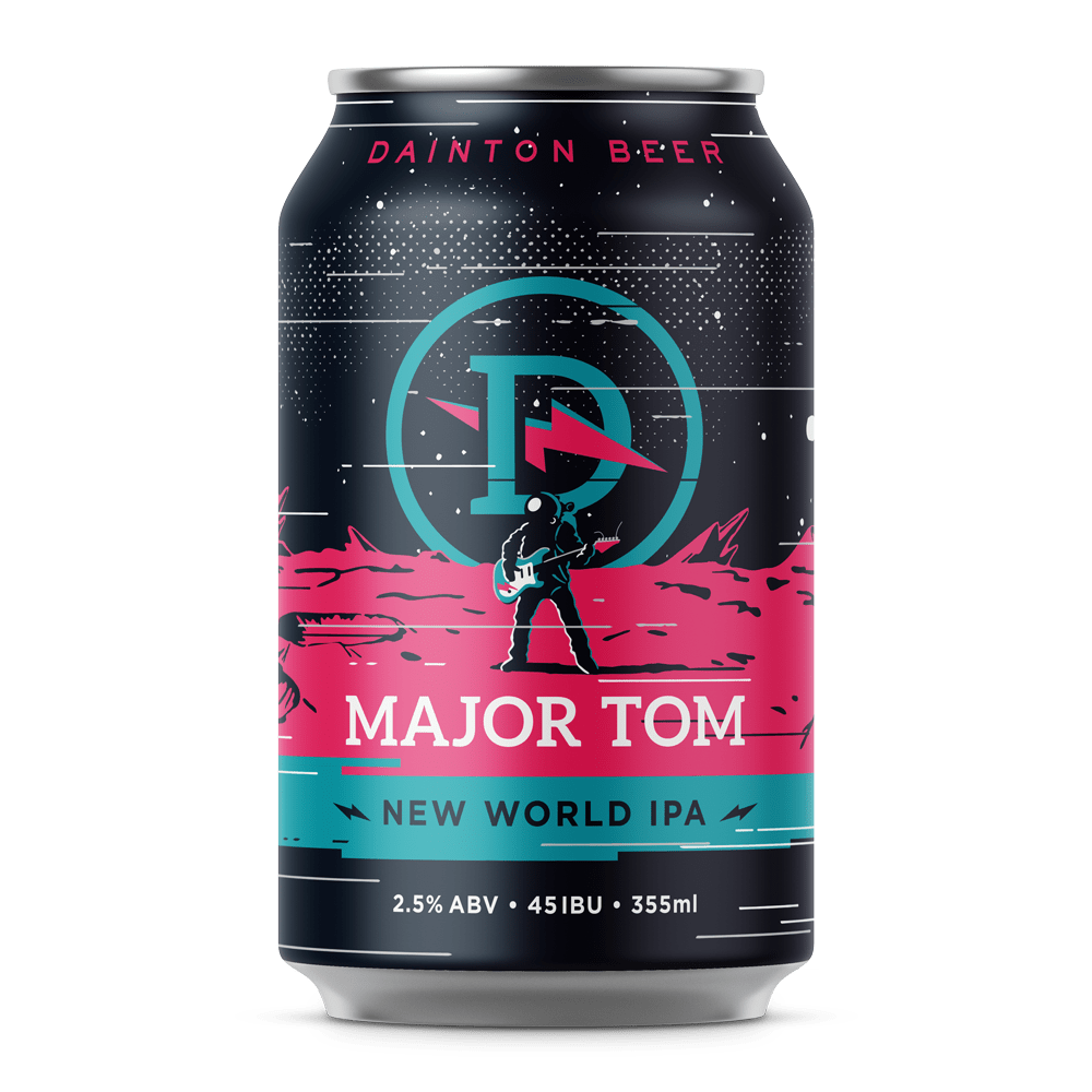 Major Tom Printed Can